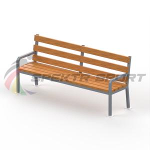 Купить Уличная скамейка со спинкой Дача в Пучеже 