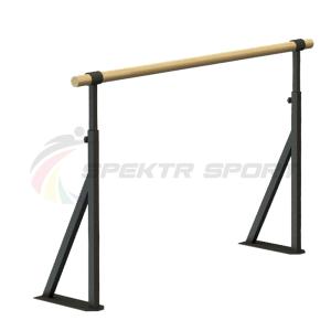 Купить Хореографический станок однорядный напольный Фуэте Блэк, регулируемый в Пучеже 