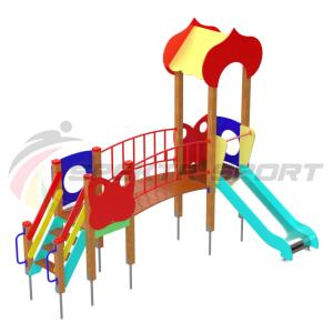 Купить Детский игровой комплекс Полянка ДИК 1603 в Пучеже 