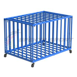 Купить Корзина для хранения мячей передвижная металлическая (стенки - мет. профиль) Разборная в Пучеже 